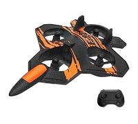 24G Remote Control Helicopter Foam Aircraft Stunt Flip Intelligent Fixed Height Hovering Aerial Photography Drone Toy for Adults Kids (D, A)
