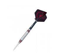 (24G, Silver) Unicorn Core Plus Dart Set Tungsten Style 3 Steel Tip Gripper 3 Shafts 22/24/26g