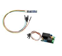 24GHz Microwave Radar Sensor Module LD2410 Human Presence Sense Module High Sensitivity Non-Contact Monitoring Sensor Detector Comes with A Power Relay Board