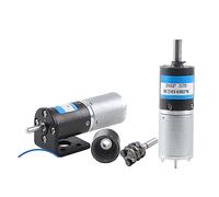 24gp-370 DC 6V 12V 24V High Torque 25KG.CM Planetary Geared electronic starter With Bracket MQXFCZUX(240rpm,Shaft 4mm)