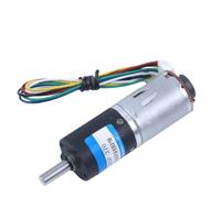 24gp-370 DC6/12/24V Planetary Geared Motor With Hall Encoder Reversible Adjustable Speed 1Pcs(1200RPM,24V)