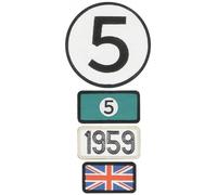 24H LE MANS Pouch 4 Embroidered Patches Re-Attachable - 1959