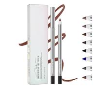 24Hr Waterproof Eyeliner Sharpable Eye Pencil, 1440-Minute Longwear Eyeliner, Smooth and Glide-On Colorful Eyeliners, No Smudging, Fading, Ultra-Pigmented Gel Liner