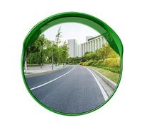 24in Fisheye Mirror with Wall Bracket, Street Mirror for Retail Store, Garage, Warehouse, Blind Spot, Office, Parking Lot