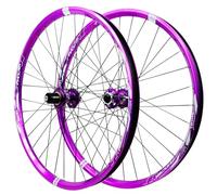 24in MTB Bike Wheelset 26/27.5/29ER, Aluminum Alloy Front 2 and Rear 5 Bearings Disc Brake 32 Holes Bike Hub Quick Release 7-12 Speeds Wheelset