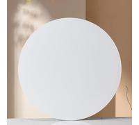 24Inch Marble Lazy Susan TurntableTempered Glass EasyClean Rotating Serving Tray for Kitchen Dining Patio & Outdoor UsePerfect DIY Replacement Cover