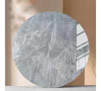 24Inch Marble Lazy Susan TurntableTempered Glass Tabletop Easy Clean & Rotate Perfect for Kitchen Dining Outdoor PatioStylish & Functional Home Decor