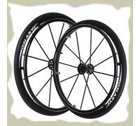 24inch Rear Wheel Set for Sports Wheelchair - Replacement Wheels with Aluminum Hub and Bearing for Smooth Mobility and Pneumatic Tires for Enhanced Comfort