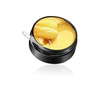 24K Gold Collagen Under Eye Masks - Reduce Puffy Eyes, Dark Circles, and Bags - Hyaluronic Acid & Collagen Eye Pads to Smooth Wrinkles and Hydrate Skin