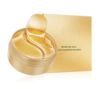 24K Gold Eye Masks - Gel Patches for Dark Circles, Wrinkles, Puffy Eyes - Moisturize, delicate skin. Suitable for Men & Women - 60PCS