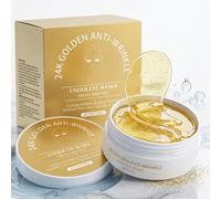 24K Gold Eye Patches, 60 Pcs Under Eye Masks, 60Pcs
