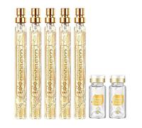 24K Gold Face Serum Active Face Essence Moisturizing Skin Care, Soluble Protein Thread and Nano Gold Essence Combination, Absorbable Collagen Threads for Women (1Set)