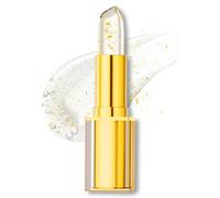 24K Gold Foil Colour Changing Lip Balm, Colour Changing Lipstick, Tinted Lip Balm - Hydrating, Plumping & PH-Adaptive Tint For Soft, Smooth Lips - Korean Makeup, Preppy Stuff For Girls