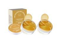 24K Gold Infused Hydrogel Eye Patches, Crystal Collagen Under Eye Mask, Gold Moisturising And Firming Eye Mask, Retinol & Collagen Complex for Puffy Eyes, Dark Circles And Eye Bags (120Pc)