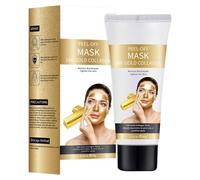 24K Gold Peel Off Face Masks, Blackhead Remover Mask, Deep Cleansing Pore Mask, Blackhead Remover for Women & Men, 60g