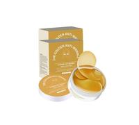 24k Gold Snail Under Eye Patches, Collagen Hydrating Cooling Eye Mask, Anti-Aging Eye Patches, for Puffy Eyes, Fine Lines, Dark Circles Bags, Firming Brightening Eyes for Women (2)