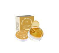 24k Gold Snail Under Eye Patches, Collagen Hydrating Cooling Eye Mask, Anti-Aging Eye Patches, for Puffy Eyes, Fine Lines, Dark Circles Bags, Firming Brightening Eyes for Women (1)