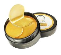 24K Gold Under Eye Gel Patches, Eye Masks for Puffy Eyes, Dark Circles, Fine Lines, Eye Bag, Dryness, Eve Skin Tone, Eye Masks Skincare, 60 Pcs, 84g