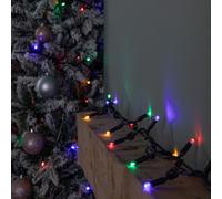 24m Set of 300 Connectable String Lights with Multi-Coloured LEDs