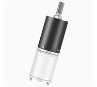 24MM 24GP-370 Planetary Motor 12V 24V 17-2125RPM DC Gear Motor High Torque Carbon Brush motor Speed Adjustable(6mm shaft,26RPM_12V)