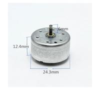 24mm 300 Round electronic starter RF-300-1D390 Solar Power electronic starter DC 1.5V 3V 4.5V 5V 6V Low Noise DIY Model Technology Experiment AUOQKQUT