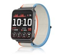24mm Braided Strap for Garmin Venu X1/Ticwatch Atlas, Adjustable Nylon | for Garmin Venu X1 and Ticwatch Atlas, Soft Nylon, Breathable, Lightweight, Adjustable Sport Loop, for Women and Men