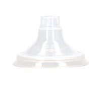 24mm Breast Pump Flanges, Professional Replacement Parts for Efficient Milk Expression, Soft Silicone and PP Flange with Comfort Fit Design for Most Breast Pumps