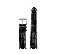 24mm Double Notch Cowhide Watch Strap Compatible With Casio EFR-539D/EFR-539BK Watch Band With Motorsport Men's Accessories