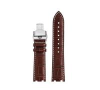 24mm Double Notch Cowhide Watch Strap Compatible With Casio EFR-539D/EFR-539BK Watch Band With Motorsport Men's Accessories