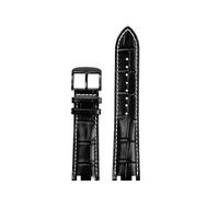 24mm Double Notch Cowhide Watch Strap Compatible With Casio EFR-539D/EFR-539BK Watch Band With Motorsport Men's Accessories