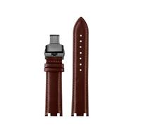 24mm Double Notch Cowhide Watch Strap Compatible With Casio EFR-539D/EFR-539BK Watch Band With Motorsport Men's Accessories