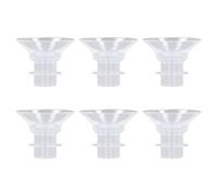 24mm Flange Inserts - Compatible with Chest, Comfortable Fit & BPA - Liquid Silicone, Portable & Easy to Clean, Nursing Pump Accessories for Moms, 6pcs Set (Type 1)
