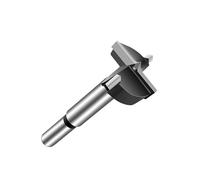 24mm Forstner Bit,Black Woodworking Hole Saw Flat Wing Hinge Counterbore Punching Boring Drilling Bits Round Shank Wood Cutter Auger Opener Tools
