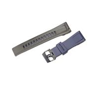 24mm Men's Rubber Sport Waterproof Fit for Casio GA2000/GA-2000-1A2(Dark Blue Grey)