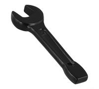 24mm Open End Striking Wrench, High Tensile Steel Single Head Spanner Hand Tool with Reinforced Design for Heavy Duty Use and Applications(24MM)