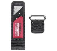 24mm Quick Release Watch Band for Carbinox Titan/Titan Pro, Ticwatch Pro 5, Garmin Venu x1, S@uunto D5/9, Coros APEX 4 46mm(not 42mm), Hook and Loop Super Rugged Nylon Sports Strap