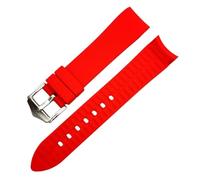 24Mm Silicone Strap for Casio G-Shock GA-2000/PRG-600/PRW-6600/PRG-650 | 24Mm Straight End Soft Replacement Silicone Rubber Band Casual Sport Men