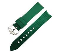 24Mm Silicone Strap for Casio G-Shock GA-2000/PRG-600/PRW-6600/PRG-650 | 24Mm Straight End Soft Replacement Silicone Rubber Band Casual Sport Men