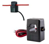 24mm Split Core Current Sensor PV Systems Bidirectional Transformer 5A Output Solar Monitoring Precise Load Measurement Flexible Installation Multiple Ratio Options Black(300A/5A)