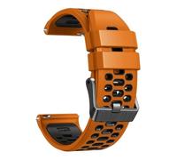 24mm Two-Tone Silicone Sport WatchBand fit for Garmin Venu X1(C)