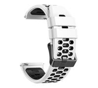 24mm Two-Tone Silicone Sport WatchBand fit for Garmin Venu X1(E)