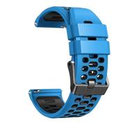 24mm Two-Tone Silicone Sport WatchBand fit for Garmin Venu X1(I)