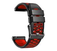 24mm Two-Tone Silicone Waterproof and dustproof Sport Watchband fit for Garmin Venu X1(B)