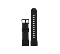 24mm Waterproof Rubber Strap Fit For Casio PRG-600/600Y PRG-650/650Y/PRW-6600 GA2000(Black-black)