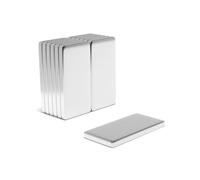 24mm x 12mm x 2mm Neodymium Block Magnet, N52 Grade (3.39kg Pull) - High-Strength Rare Earth Magnet for DIY, Crafts, Woodworking, Manufacturing & Science (5)