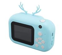 24MP Front and Rear Dual Lens Camera, 2.4 Inch Screen, 2X Digital Zoom, Print Instantly, Music Game Function, Easy Use, Portable Design for Birthdays, Holidays, Everyday,