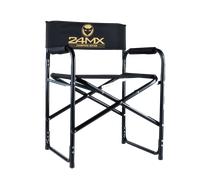 24MX Champions Edition Foldable Chair Black-Gold