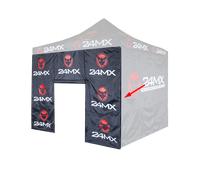 24MX Door Wall for Easy-Up Race Tent Black