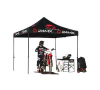 24MX Easy-Up Race Tent Black
