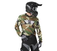 24MX MX3 WOOD CAMO Personalised Jersey Camo